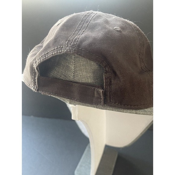 Jacobson Hat Company Tangier Island Virginia One Size Unisex Brown Baseball Cap - Picture 3 of 6